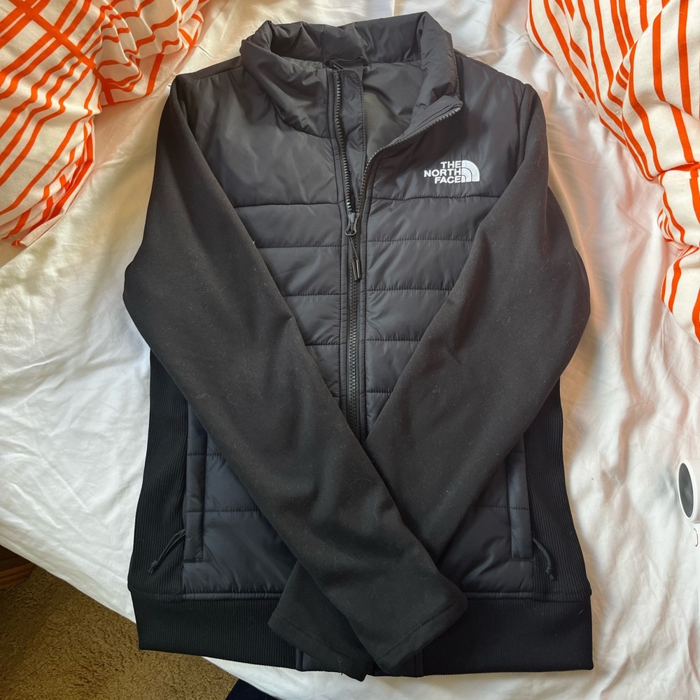 The North Face half puffy jacket